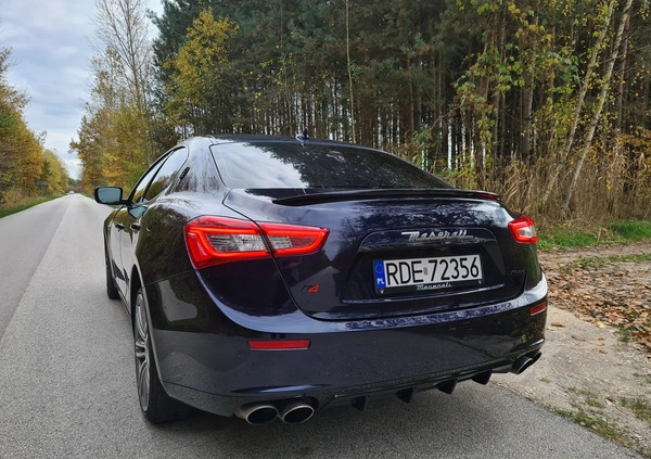 Maserati Ghibli cena 123800 przebieg: 76778, rok produkcji 2015 z Grabów nad Prosną małe 154